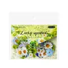 Paquete de Pegatinas de Pájaros Italianos: Serie ¿Cuánto Sabes de Flores? - Base Decorativa para Diario Tema Floral Pequeño Pegatinas de Material, 50 Hojas, 6 Diseños