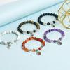 Pulsera Ojo de Horus Transfronteriza con Gema de Tiempo Moda Europea y Americana Retro Cristal Pulsera Creativa Joyería al por Mayor