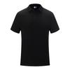 Camisa polo publicitaria, mono con logo estampado fijo, solapa, manga corta, camisa cultural impresa para fabricantes de ropa grupal bordada
