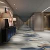 Alfombra de Pasillo de Hotel Nuevo Estilo Chinoiserie Impresión de Nylon 800g Engrosada Ignífuga B1 Resistente a Manchas en el Suelo Alfombra de Pasillo