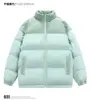 Qisewei Chaqueta de Algodón Nueva para Parejas Otoño e Invierno Abrigo de Invierno Marca Popular de Moda Versión Coreana Chaqueta de Algodón Engrosada