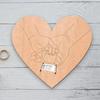Explosiones Transfronterizas Pulsera de Nacimiento de Bebé de Madera Placa Conmemorativa con Logo de Madera Placa de Exhibición de Pulsera para Recién Nacidos de Madera