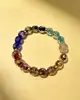 Pulsera de Bucle Único Glaseada Glory de Noche Blanca para Hombres y Mujeres, Suministro Mayorista de Alta Calidad, Regalo, Joyería para Alcanzar el Éxito