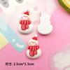 Cartoon Papai Noel Estrela Presente Urso Resina Acessórios DIY Creme Cola Telefone Caso Headwear Hairpin Patch