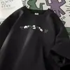 Camiseta de Manga Corta con Estampado de Panda Rojo y Patrón de Gofre para Hombre, Nuevo Estilo de Verano, Camiseta Casual Holgada de Manga Media Juvenil a la Moda