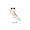 Serie de cucharas de paja de trigo Cuchara para avena Niños Pastel Postre Cuchara para el hogar Cuchara Cuchara de plástico