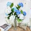 Nuevo Producto Transfronterizo Hortensia Copo de Nieve Flor de Seda Simulada Decoración Apoyos Fotográficos Estudio Fotográfico Boda Flor Artificial Fábrica Venta al por Mayor
