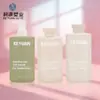 Venta al por mayor de fábrica Botellas de champú de 300 ml, Dispensadores de champú y acondicionador de plástico afelpado, Gel de ducha, Loción corporal, Botellas de champú