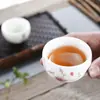Taza de té de porcelana de jade de sebo Daifa juego de té kung fu Taza individual Taza de degustación Taza de maestro regalo para el hogar de la empresa taza de té