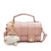 Bolso de mano popular de este año para mujer 2025 primavera y verano nueva moda bandolera cilíndrica pequeña para mujer