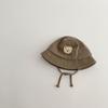Sombreros de Bebé Coreanos Qiunan Otoño e Invierno 2026 Nuevos Modelos para Niños y Niñas Sombreros de Cubo Infantiles Sombreros de Pescador para Bebé Venta al por Mayor
