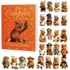 Calendario de cuenta atrás de Navidad 2026 transfronterizo, caja sorpresa, mini colgante de marmota, caja de regalo de calendario de Navidad