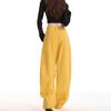 Jeans Cimitarra Bordado Vintage Preto Feminino Senso de Design Solto Ferramental Calças Foice Primavera e Verão 2025 Estilo Americano