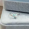 Anillo Abierto Estilo Palacio Nuevo Chino Esmalte Gota de Aceite Calabaza Flor Anillo de Apilamiento de Lujo Ligero de Gama Alta para Mujeres