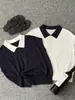 Tejido de Punto Waffle con Lentejuelas para Mujer, Manga Corta, Cuello Solapa, Ajuste Ligeramente Holgado, Estilo Nuevo Verano 2026, Lujo Ligero de Lana Tencel
