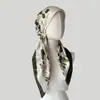 26 Bufanda Cuadrada de Satén de Nuevo Color Primavera Otoño para Mujer Bufanda Impresa Conveniente de Seda Artificial Bufanda Sombrero Cadena de Suministro Transfronteriza Europea Americana Venta al por Mayor