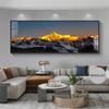 Pintura Decorativa para Sala de Estar Rizhao Jinshan con Respaldo Sofá Fondo Mural Pintura Colgante de Paisaje de Alta Gama