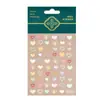 Redanco5D Estampado Ins Popular Pegatina para Uñas Arte de Uñas Corazón de Mezclilla Estrella de Cinco Puntas Pegatina Estéreo para Uñas Dr1553