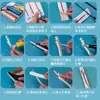 Kit de palillos de madera de durazno para hacer pasadores diy traje materiales hechos a mano diy en el paquete del hoyo Productos semiacabados de madera madre de pasador