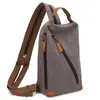 Mochila de Viaje de Lona Multiusos Personalizada de un Solo Paquete Bolso Cruzado Multifuncional para Mujer Bolso de Hombro de Gran Capacidad Bolso de Pecho para Hombre