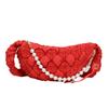 Bolso de Hombro Cruzado con Pliegues de Burbuja Transfronterizo Texturizado Versátil para Mujer Estilo Coreano Moda Bolso Acolchado de Algodón Tipo Empanadilla