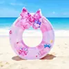 Flotador de sirena para niños de 3 a 6 años PVC grueso caricatura bebé natación suministros auxiliares salvavidas mayoreo