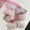 Lindo Perrito Gato de Gota de Gel Lunares Dibujos Animados Pasador Ins Corazón Dulce de Chica Flequillo Pinza Lateral Accesorios para el Cabello Japoneses y Coreanos