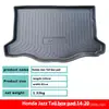 Adequado para Honda Fit14-20 Tapete de Porta-Malas, Resistente ao Desgaste, Impermeável, Modificação Interna, Tapete de Porta-Malas TPE Ecológico
