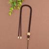 Colgante de alta calidad, collar de cuerda colgante, cuerda de jade de cera de abeja dorada, colgante de cuerda para hombres y mujeres, cuerda colgante de jade a juego