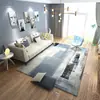 Tapete Moderno Minimalista para Sala de Estar Tapete Popular Ins Escandinavo para Quarto ao Lado da Cama Tapete para Casa Inteira Tapete Tapete