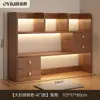 Estantería de escritorio, estante de almacenamiento multicapa para escritorio, librero de almacenamiento simple, organizador vertical pequeño multicapa
