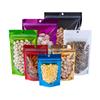 Bolsa Autosoportable Autosellante Yin y Yang Colorida Bolsillo Sellado de Papel de Aluminio Subenvasado de Productos de Snack Té de Flores Fruta Deshidratada Bolsa de Embalaje de Plástico