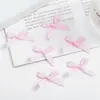 Cinta a Cuadros de 0.6 cm de Ancho con Lazo Anudado a Mano Joyería DIY Accesorios Decorativos para Ropa Satén de Seda Cinta Flotante