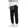 Pantalones deportivos casuales de pana transfronterizos para hombre, pantalones jogger de invierno, pantalones de chándal engrosados con forro polar de otoño e invierno para hombre