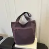 Bolso de mujer simple y versátil 2026, bolso de hombro simple de gran capacidad, bolso de mano para estudiante, bolso cruzado, bolso tote para el trabajo