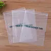 Sacos Prontos com Fecho Ziplock Fosco, Sacos Transparentes Universais para Embalagem de Mangueira de Chuveiro, Sacos Simples para Armazenamento de Peças Pequenas, Logo Personalizável