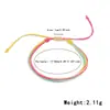 Joias Populares Transfronteiriças, Pulseiras Coloridas de Fio de Cera, Pulseiras de Amizade para Casal Tecidas à Mão, Podem Ser Feitas em Conjunto