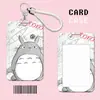 Temporada de Regreso a Clases Anime Totoro Tarjetero Llavero Insignia de Trabajo Tarjeta de Comida Autobús Estudiantil Metro Control de Acceso ID Tarjeta de Campus