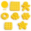 Popular de Amazon Transfronterizo Juguete Impreso en 3D Burbuja Presionable Artefacto Sensorial de Descompresión Forma de Estrella Garra de Gato Multiforma