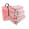 Bolsa de compresión para viaje Amazon, organizador de equipaje impermeable de gran capacidad, bolsa portátil para clasificar y empacar ropa