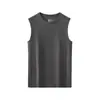CalorColete térmico masculino de lã, forrado com fleece para outono e inverno, colete sem mangas resistente ao frio, camada base grau A, em estoque