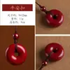 Colgante para llavero de coche de calabaza de cinabrio, recursos financieros, hebilla de paz valiente, cadena colgante creativa para teléfono móvil para hombres y mujeres, colgante pequeño