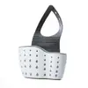 Bolsa colgante para cesta de desagüe de fregadero, estante de almacenamiento de esponjas para lavar platos en el grifo, artículos de cocina, cesta colgante para fregadero sin perforación