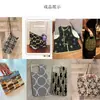 En Stock Tela Bordada de Algodón y Lino Estilo Japonés de Dibujos Animados Bordado Acolchado para Bolsas, Chalecos, Manualidades DIY Bordado Plano
