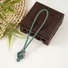 Datura Nó Chinês Artesanal DIY Cordão para Pingente de Borla Estilo Chinês Utensílio de Jade Wenwan Corda para Pegar na Mão Ornamento Cabeça de Pingente