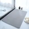 Alfombrilla de piso absorbente antideslizante para baño, alfombrilla para pies, felpudo para entrada, de color liso, coralina, para el hogar, transfronteriza de Amazon