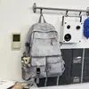Mochila Versátil Redutora de Peso Estilo Coreano para Campus, Mochila Escolar Estilo Ins para Alunos do Ensino Fundamental II e Médio, Mochila de Alta Capacidade para Meninos com Bom Visual
