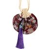 Bolsa de loto antigua, venta al por mayor, bolsita de regalo de mano, colgante de coche, paquete de palacio, bolsita de borla de loto