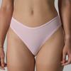 Tanga para mujer de color sólido, tiro bajo, sexy y a la moda, sensación desnuda, secado rápido, transpirable, cómoda, saludable, amigable con la piel, alta elasticidad