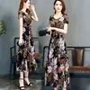 Falda larga verano 2019 temperamento amplia esposa moda extranjera Dama retro elegante vestido